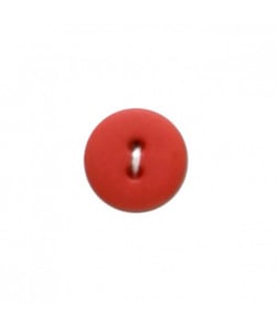 Carte de 6 boutons classique rouge 13mm - Distrifil Rouge