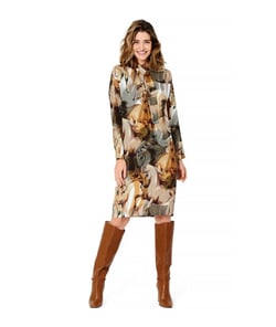 Patron Burda 5973 - Robe & blouse avec un élégant col lavallière du 36 au 46 (FR) taille n°FR 36-46