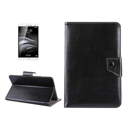 Housse de Protection Pliable Simili Cuir Noir Pour Tablettes Tactiles 7 Pouces