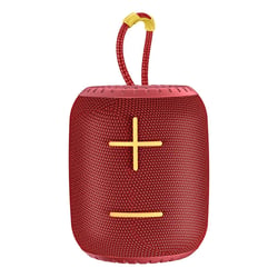 Enceinte Bluetooth Portable 8W IPX7 Autonomie 8h Son Mono Puissante Rouge YONIS