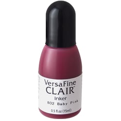 Recharge encre VersaFine Clair - Baby Pink - Pour encreur - 15 ml - Tsukineko
