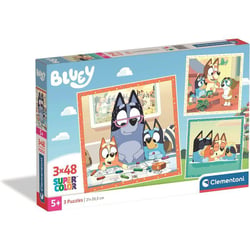 Puzzle 3x48 pieces - Bluey