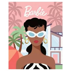 Peinture par numero adulte - CreArt - 24x30cm - Barbie 1959