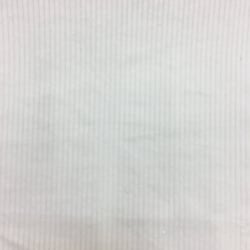 Tissu Velours Grosses côtes Blanc cassé