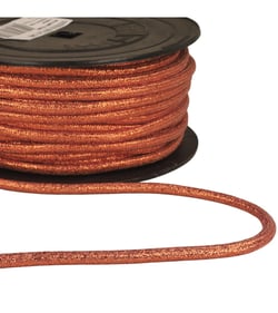 Bobine 25m cordon métallique 6mm rouille