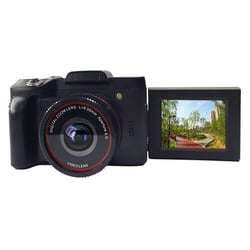 Appareil Photo Numérique Écran Rotatif HD Selfie Vidéo Audio Noir YONIS
