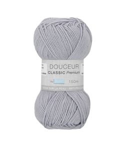 Fil à tricoter Douceur Classic Premium - Trimits : Doux et Résistant pour Tous Vos Projets 938 Gris