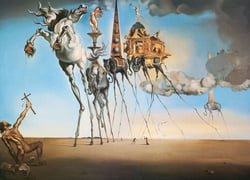 Puzzle 1000 pièces - Salvador Dalí - La Tentation de Saint Antoine - Eurographics
