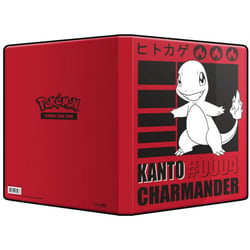Portfolio a4 pokemon salamèche kanto rouge - 10 pages de 9 cases (180 cartes recto-verso) - ultra pro - cartes a collectionner