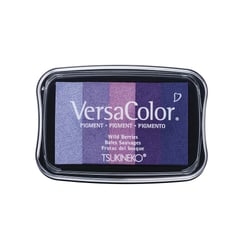 Tampon encreur "Versacolor", teintes lilas, 5 couleurs, 4,7x7,5 cm