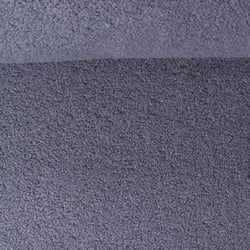 Tissu Fausse fourrure Bouclette Tara uni Bleu ardoise