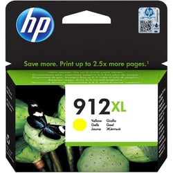 Cartouche Jet d'encre N°912XL Jaune HP Grande Capacité HP
