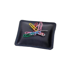COUSSIN A TROMBONES - CUIR Satiny - 10x10x2,5 cm