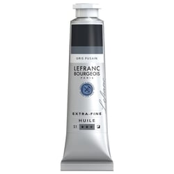 Peinture à l'huile - Extra-fine - Gris Fusain - 805 - Lefranc Bourgeois - 40ml