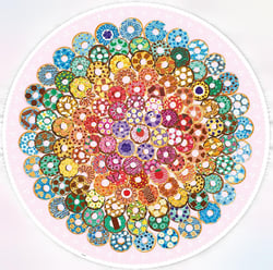 Puzzle Ravensburger Circle of Colors - Donuts multicolore 500 pièces