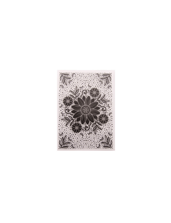 Classeur d'embossage floral