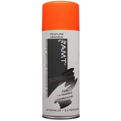 Spray de peinture - orange fluo - Amt