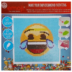 Kit broderie diamant emoji lol - diamond painting - loisirs creatifs