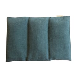 Bouillotte micro onde -  Lin Bleu prusse - Le Gang des Fougères