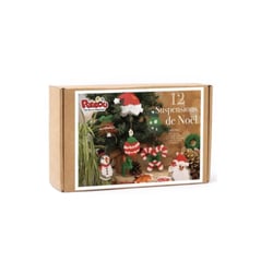 12 suspensions de Noel Perlou - Graine Creative - Beige