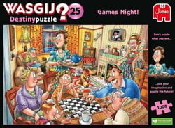 Puzzle 2D 1000 pièces - Soirée de Jeux - Wasgij Destiny 25 - Jumbo Games