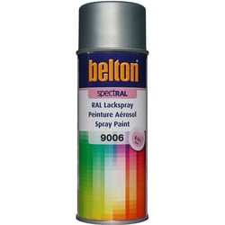 Spray de peinture Belton Spectral RAL9006 Aluminium blanc 400ml