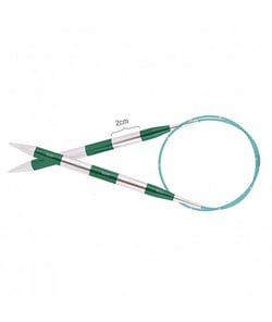 Aiguilles à tricoter circulaires fixes cable 80 cm Smartstix du N° 3 à 5 - Knitpro taille n°4