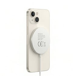 Mayaxess Chargeur Magsafe pour iPhone 14 Magnétique 15W Blanc
