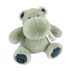 peluche hippo amande – 25 cm - Histoire D'Ours - Noir