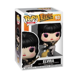 Elvira - Figurine POP! Elvira Broom 9 cm