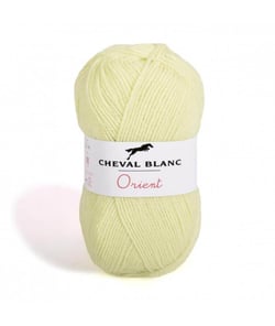 Fil à tricoter ORIENT - Cheval Blanc 166 Anis