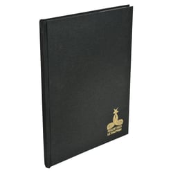 Registre 297X210 Quadrillé 304 pages - Noir toilé - Le Dauphin