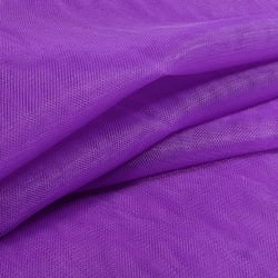 Tissu Tulle souple grande largeur uni Violet - Au mètre