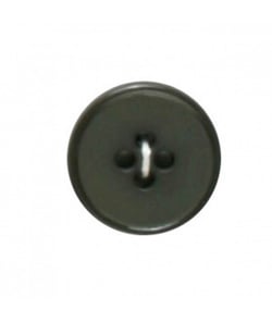 Carte de 4 boutons rebord vert 20mm - Distrifil Vert