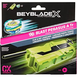 Toupie beyblade x pack blast pegasus avec lanceur - type attaque - Hasbro