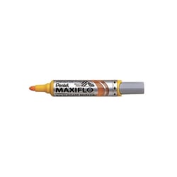 Lot de 12 marqueurs tableau blanc - PENTEL - pointe ogive 2,5 mm - jaune - MAXIFLO MWL5M