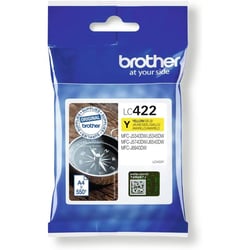 Cartouche d'encre d'origine LC422Y Jaune BROTHER