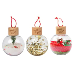 Boules de Noël sensorielles - Petit Boum