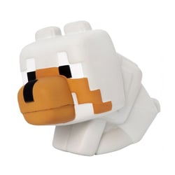 Minecraft - Figurine anti-stress Minecraft Mega Squishme série 2 Loup apprivoisé 15 cm - Just toys