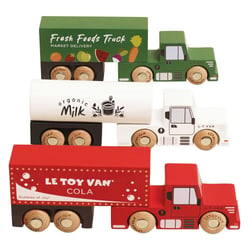Set de camions et remorques