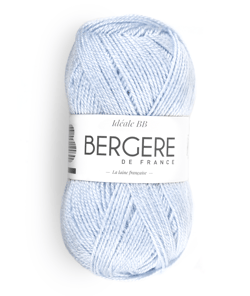 Pelote IDEALE BB - Bergère de France BLEU CIEL
