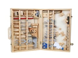Boite a outils deluxe – small foot - Smallfoot - Beige