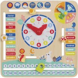 Calendrier 30cm en bois - WDK GROUPE PARTNER