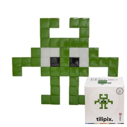 Kit mosaïque DIY pixel art - Monster - Vert foncé