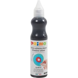 Peinture pour vitres, P: 3,2 cm, ca. 75 ml, noir, 75 ml/ 1 flacon