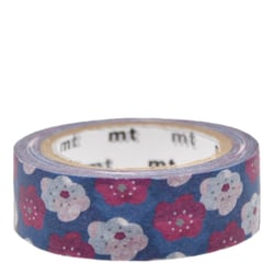 Masking tape SOUSOU Fleurs anémone - 7 m x 15mm