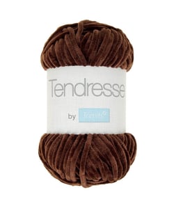 Fil Chenille Tendresse 100GR de Trimits : Douceur et Confort pour Toutes Vos Créations 161 Marron