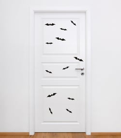 Sticker 3D chauve-souris - lot de 12