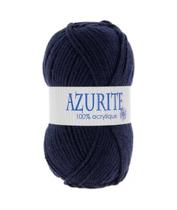 Pelote à tricoter AZURITE de Distrifil - Laissez votre créativité briller à petit prix ! - certifié Oeko-Tex 3090 Bleu marine