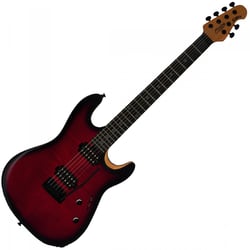 Sterling by Music Man Rabea Massaad - Guitare électrique - Nyatoh - Blood Flame Burst